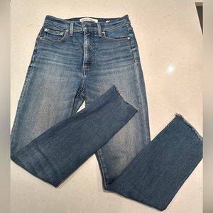 Denim Forum - Lola high rise skinny crop